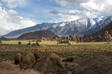 The Owens Valley.